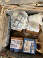 2 TOOLBOXES OF JD COMBINE SPARES - 7