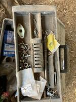 2 TOOLBOXES OF JD COMBINE SPARES - 8