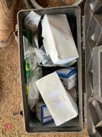2 TOOLBOXES OF JD COMBINE SPARES - 15