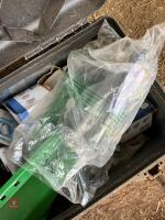 2 TOOLBOXES OF JD COMBINE SPARES - 17