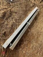 2 GALVANISED 6' 6'' HANGING POSTS - 2