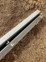 2 GALVANISED 6' 6'' HANGING POSTS - 4