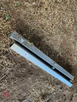 2 GALVANISED 6' 6'' HANGING POSTS - 5