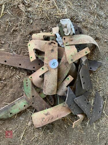 ASSORTED PLOUGH PARTS
