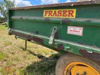 FRASER F30 HYDRAULIC TIPPING TRAILER - 12