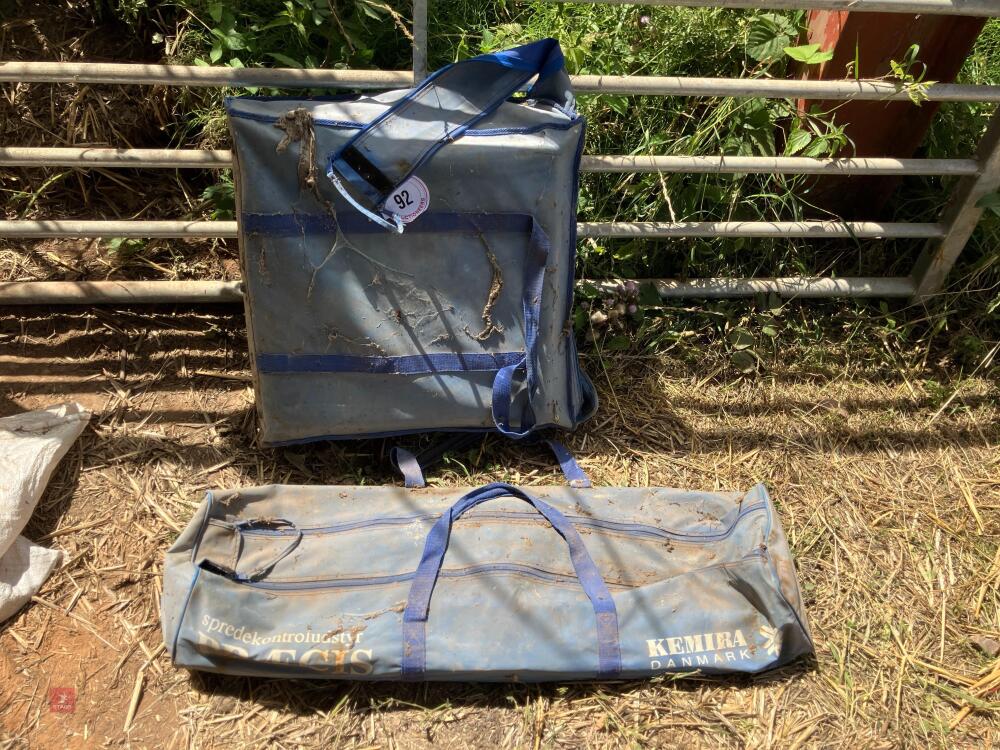 PLASTIC FERT SPREADER CALIBRATION TRAYS