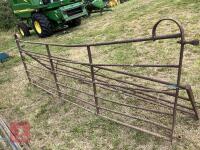 12' WROUGHT IRON GATE - 8