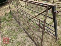 10' WROUGHT IRON GATE - 7