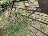 10' WROUGHT IRON GATE - 8