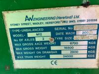 2008 AW M12 12T SILAGE TRAILER - 30