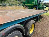 29' TWIN TANDEM AXLE BALE TRAILER - 9