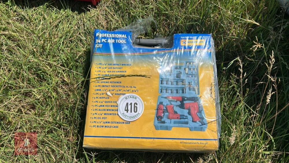 MARKSMAN 34PC AIR TOOL KIT