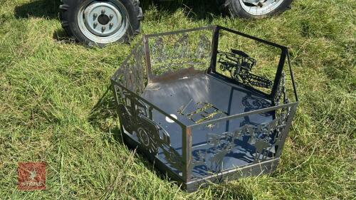 LARGE ORNATE FIREPIT