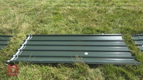 5 X 8' GREEN BOX PROFILE SHEETS