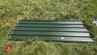 7 X 8' GREEN BOX PROFILE SHEETS