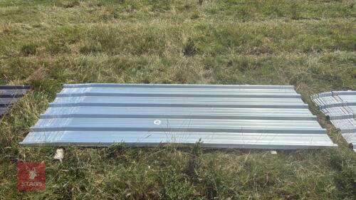 15 X 8' GALVANSIED BOX PROFILE SHEETS