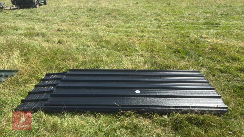 20 X 8' BLACK BOX PROFILE SHEETS