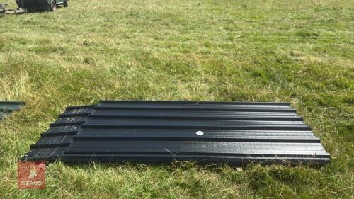20 X 8' BLACK BOX PROFILE SHEETS