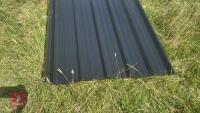 20 X 8' BLACK BOX PROFILE SHEETS - 2