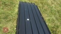20 X 8' BLACK BOX PROFILE SHEETS - 4