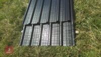 20 X 8' BLACK BOX PROFILE SHEETS - 5