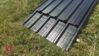 20 X 8' BLACK BOX PROFILE SHEETS - 6