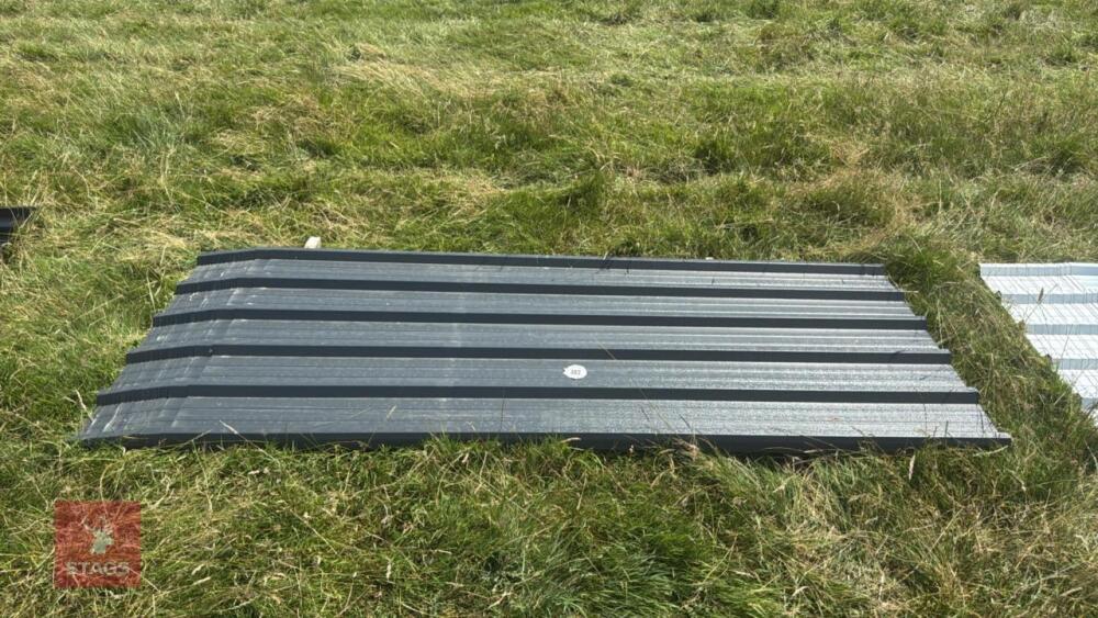 20 X 8' GREY BOX PROFILE SHEETS