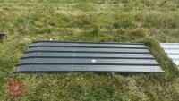 20 X 8' GREY BOX PROFILE SHEETS
