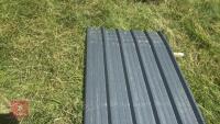 20 X 8' GREY BOX PROFILE SHEETS - 5
