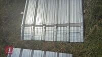 15 X 8' GALVANSIED BOX PROFILE SHEETS - 8
