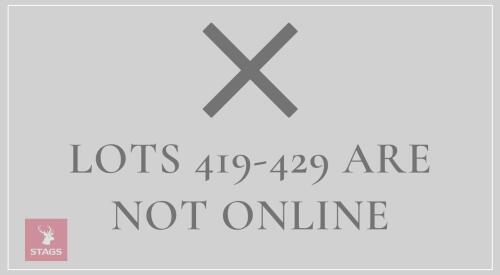 419 - 429 ARE NOT ONLINE