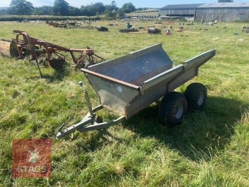7' X 4' TWIN AXLE LUMBER TRAILER