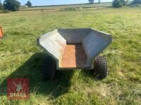 7' X 4' TWIN AXLE LUMBER TRAILER - 6