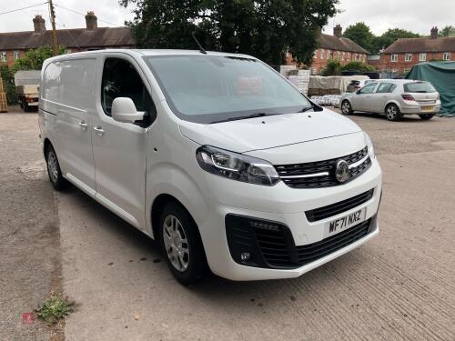 2021 VAUXHALL VIVARO VAN