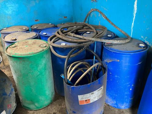 10 EMPTY 205L DRUMS