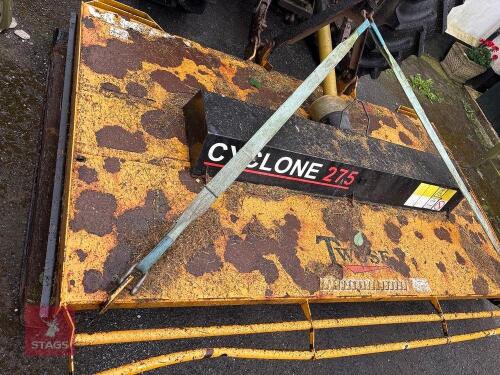 TWOSE CYCLONE 275 9' TOPPER