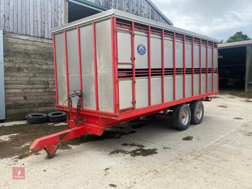 J.H.C 20' TRACTOR LIVESTOCK TRAILER