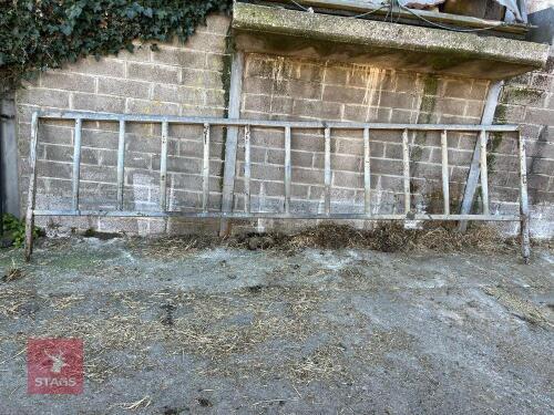 15FT GALVANISED CATTLE FEEDER