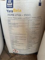 2 X 600KG BAGS OF AXAN 27%N 9%S (BIDS FOR WHOLE LOT) - 2