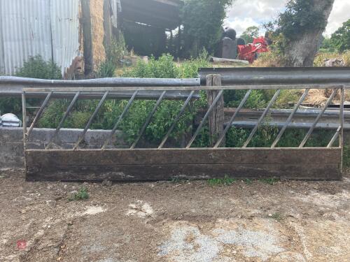 15' CATTLE FEED BARRIER