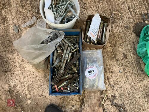 THUNDER BOLTS, CONCRETE SCREWS, ETC (203