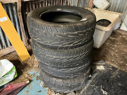 4 X 255/60R18 TYRES (162)