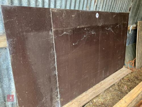 2 SHEETS OF TRAILER RHINO BOARD (160)