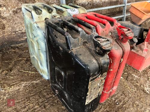 4 JERRY CANS (138)