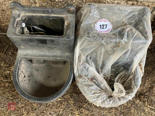 2 WATER BOWLS (127)