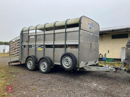 IFOR WILLIAMS 12' LIVESTOCK TRAILER (101