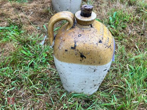 GLAZED STONE JAR (20)