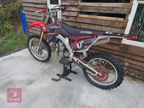 2010 HONDA CRF 250 BIKE