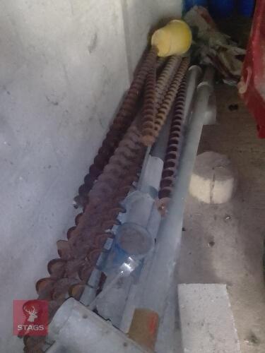 VARIOUS GRAIN AUGER PIPES & FLIGHTS