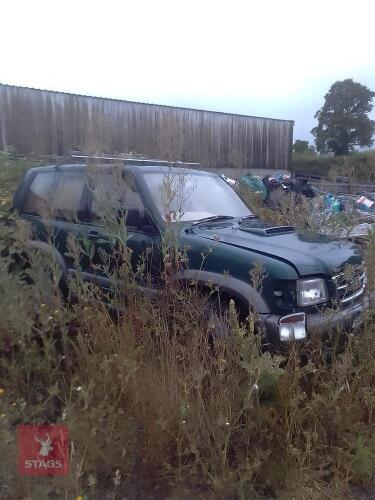 2000 ISUZU TROPPER 4WD TRUCK (S/R)
